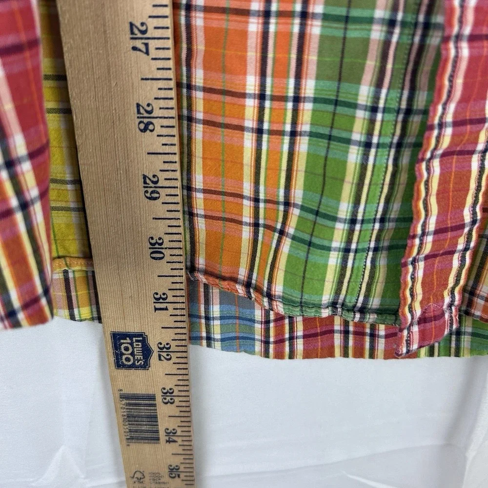 Polo Ralph Lauren Westerton Cotton Colorful Long Sleeve Men Shirt‎ Sz Large